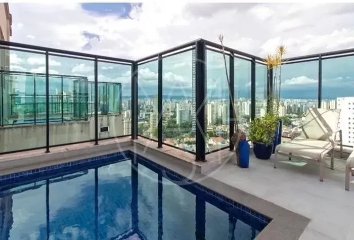 Cobertura com piscina privativa no bairro Vila Regente Feijó/SP