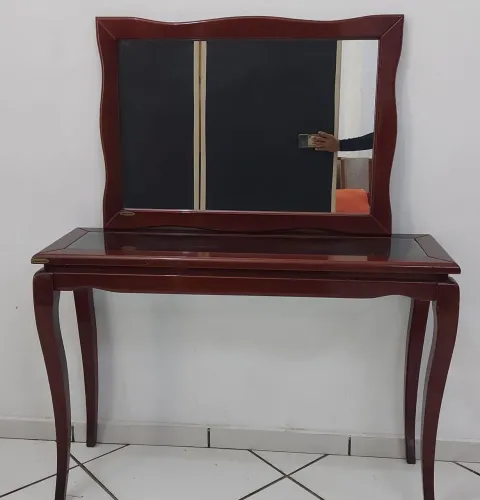 Mesa de Canto com Espelho - ENTREGA GRÁTIS 