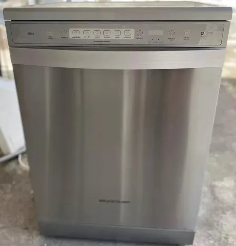 Lava-Louças Brastemp Ative! modelo BLF12AR Inox - 12 Serviços