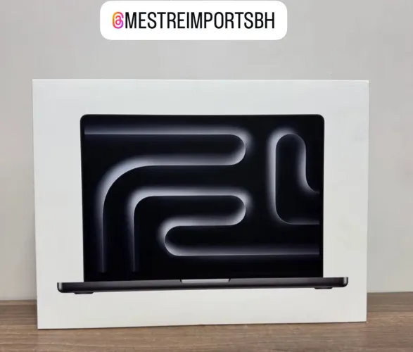 MacBook Pro M4 Pro 24 de Ram 512 SSD 14POL (NOVO) - LACRADO LOJA FÍSICA 