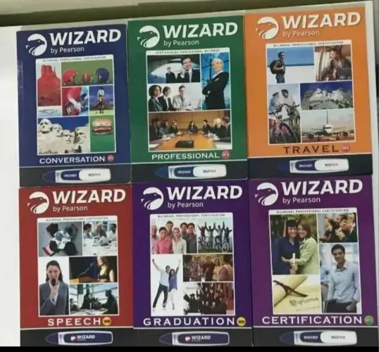Livros wizard w2 w4 w6 w8 w10 w12 ++ brindes incríveis 