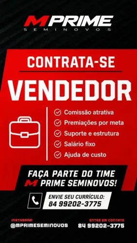 Vagas para vendedor