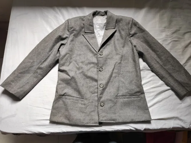 Conjunto de Alfaiataria Cinza