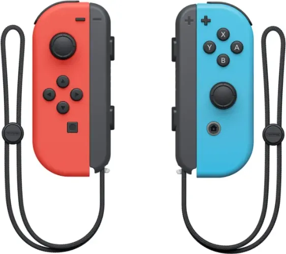 Joy-Con Nintendo Switch Original Par Vermelho/Azul Neon, Bluetooth Sem Fio HD Motion Novo
