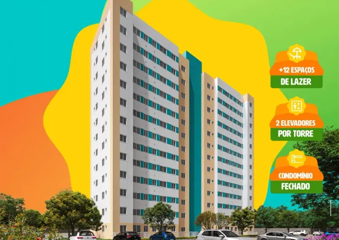 Belo Rio Apartamentos na Planta com Entrada a partir de R$ 500,00