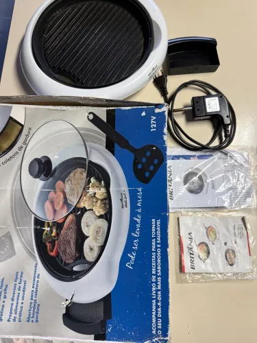 Multi grill 2 Britânia 127v- Sem a tampa de vidro