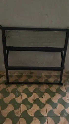 Janela de banheiro de ferro com basculante