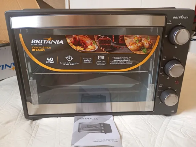 Forno Elétrico Britânia "40 Litros" /NOVO NA CAIXA