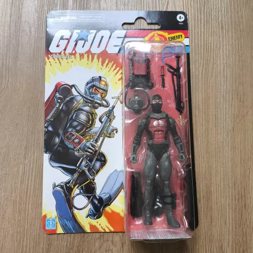 Cobra Eel Gi Joe Classified Retro Cardback Hasbro