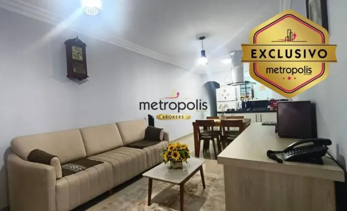 Casa com 4 dormitórios à venda, 179 m² por R$ 1.270.000,00 - Mauá - São Caetano do Sul/SP