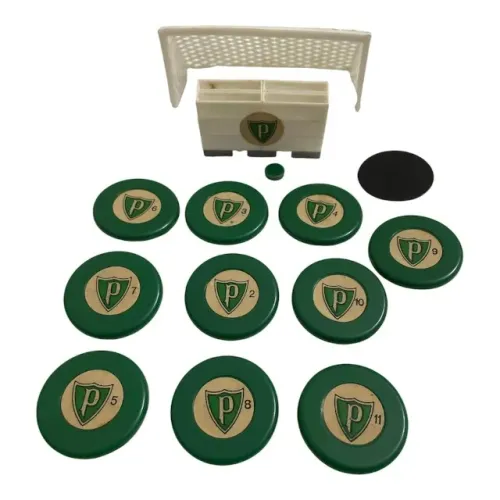 Futebol De Botão Antigo Palmeiras - Mini Trave Anos 90 Raro
