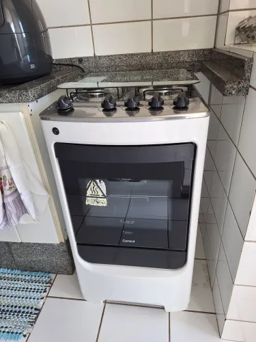 Fogão Consul 4 Bocas Branco com Acendimento Automático CFO4NAB 110V