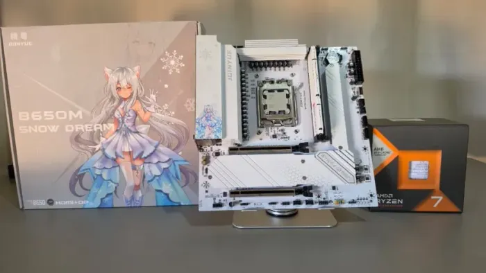 Kit Upgrade Ryzen X3D+ Placa Mãe + Memória 16Gb AM5 DDR5