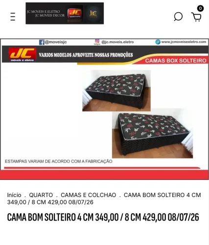 CAMA BOX SOLTEIRO 8