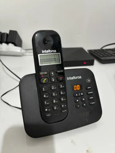 Telefone sem fio com secretária eletrônica
