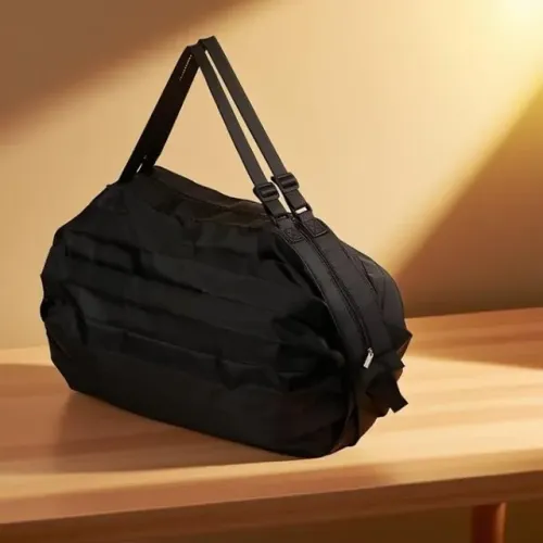 Bolsa de viagem dobrável - leve e espaçosa para viagens de compras - Novo Lacrado