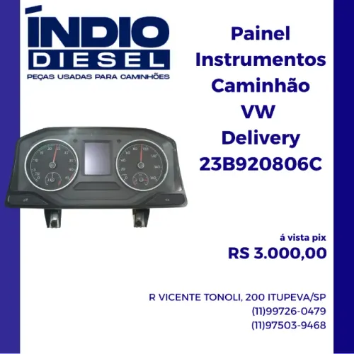 Painel de Instrumentos Caminhão VW Delivery - 23B920806C