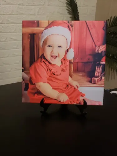 Quadro de cerâmica decoração com foto
