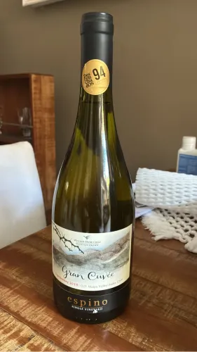 vinho branco William Fèvre Chile Espino Gran Cuvée Chardonnay 2018.