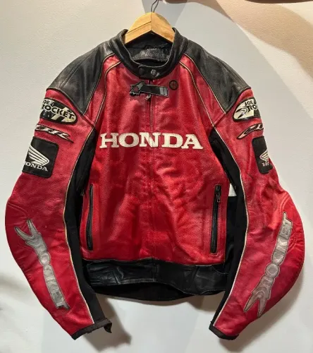 Jaqueta de Couro Honda CBR Joe Rocket TAM.44