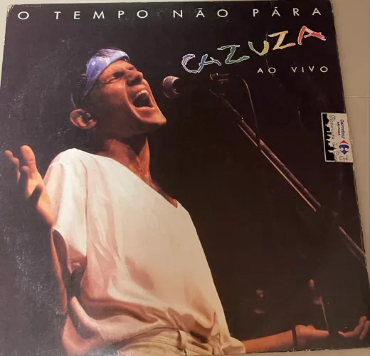 LP Vinil Cazuza - O tempo não pára - Philips 836839-1 - 1988