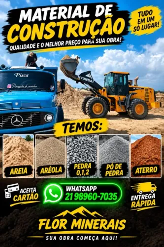 Aterro limpo, areia lavada, pedra entrego hoje a partir 280,00