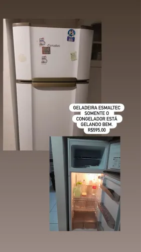 Geladeira ESMALTEC 306 litros