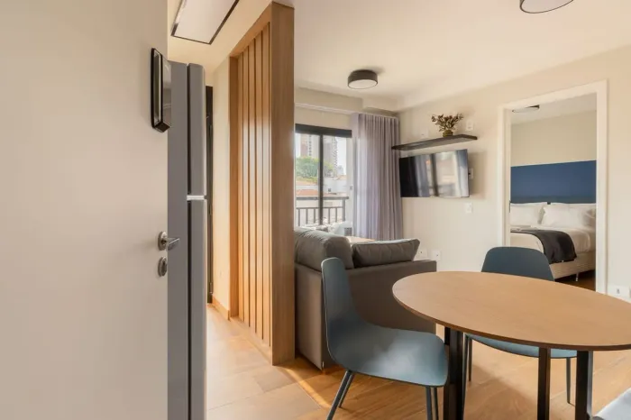 Apartamento com 1 Quarto para alugar, 24m² - Jardim São Paulo
