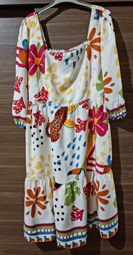 Vestido Estampado feminino
