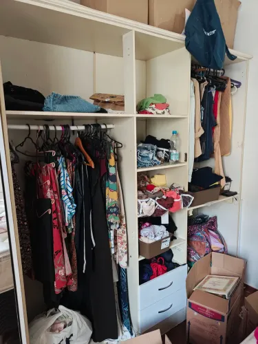 Guarda roupa tipo closet retirada até 6fa