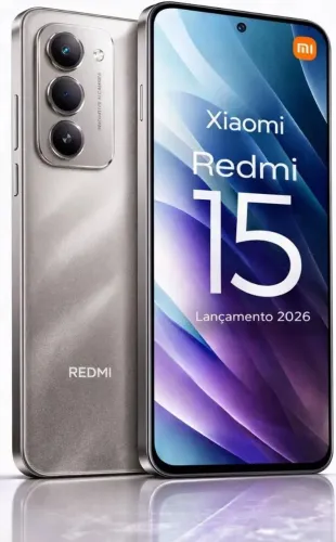 Xiaomi Redmi 15 256GB / 8+8GB de RAM Cinza