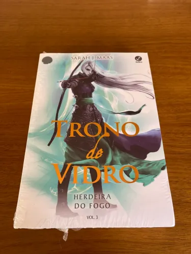 Livro Trono de Vidro Herdeira do Fogo Vol. 3 (novo)