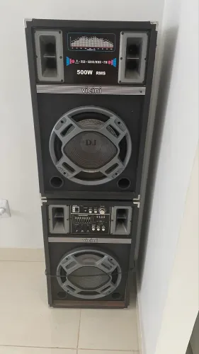 Caixa de som 500w