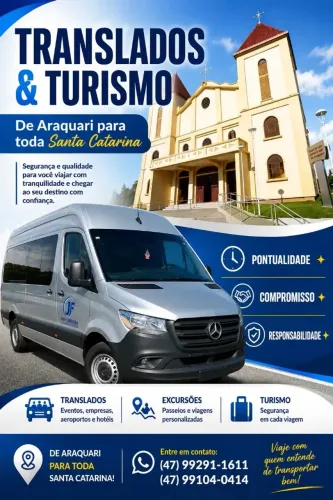 Transporte escolar e turismo