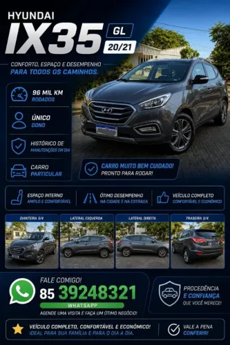 Hyundai IX35 GL 2.0 16V 2WD Flex Aut. 2021
