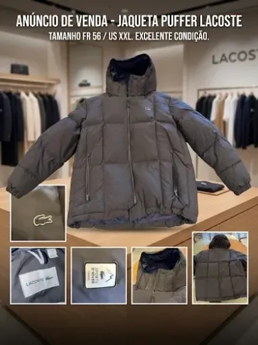 Jaqueta Puffer Lacoste