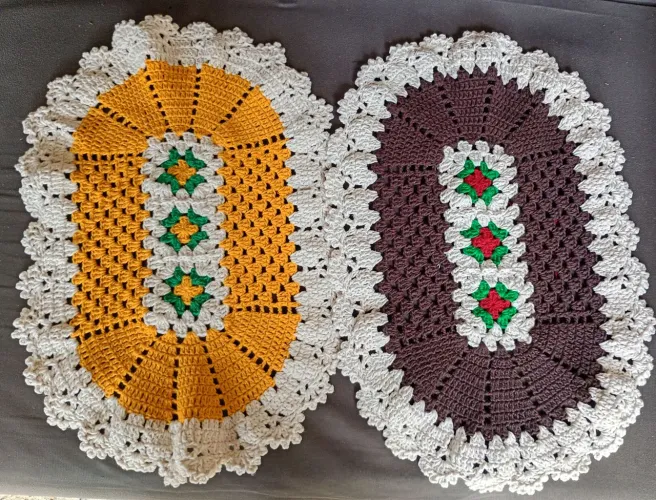 Tapete de crochê