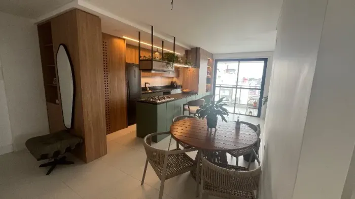 Apartamento novo todo mobiliado em Joinville