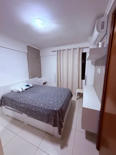 FLAT MOBILIADO COM VISTA PARA O MAR - LOCAÇÃO ANUAL | EDIFÍCIO LUXOR - PONTA NEGRA