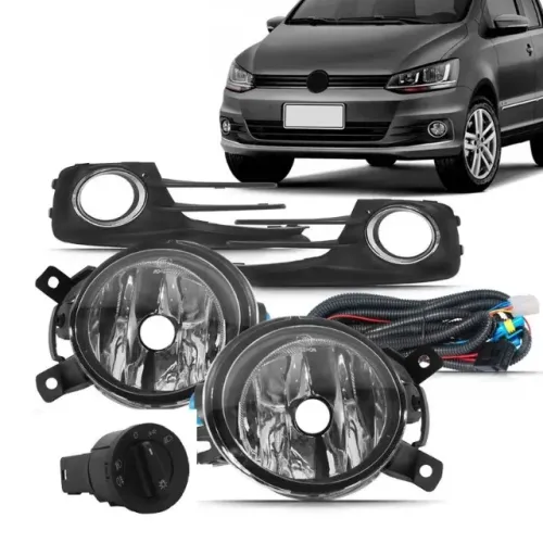 Kit Farol Milha Aux. Fox Spacefox 2015à2019 C/lâmpadas