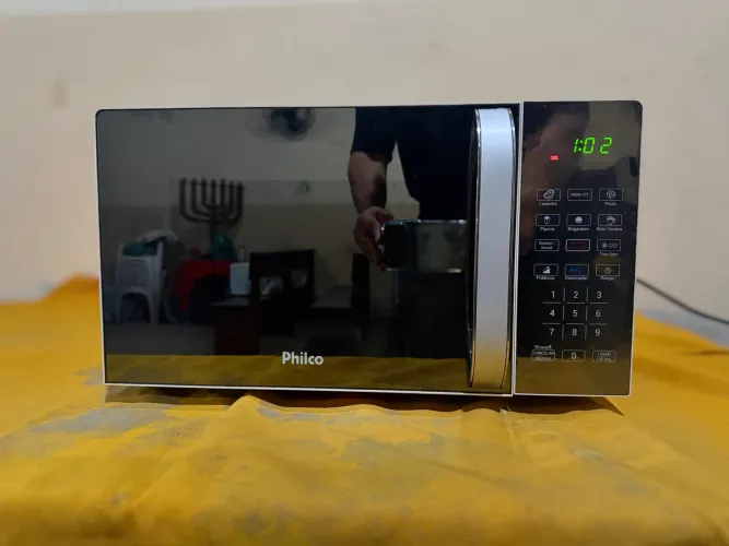 Microondas Philco espelhado!