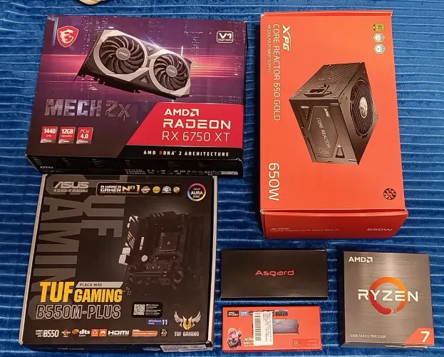 Peças para PC Gamer (LEIA A DESCRIÇÃO)