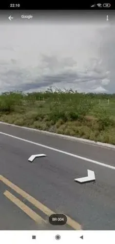 Terreno para posto de gasolina na br 304 entre angicos e Assú