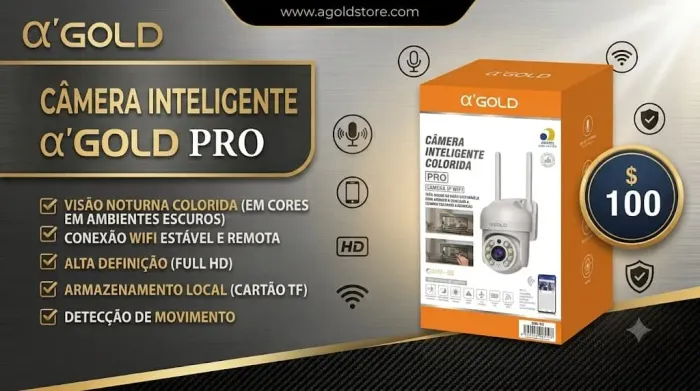 CÂMERA INTELIGENTE GOLD PRO