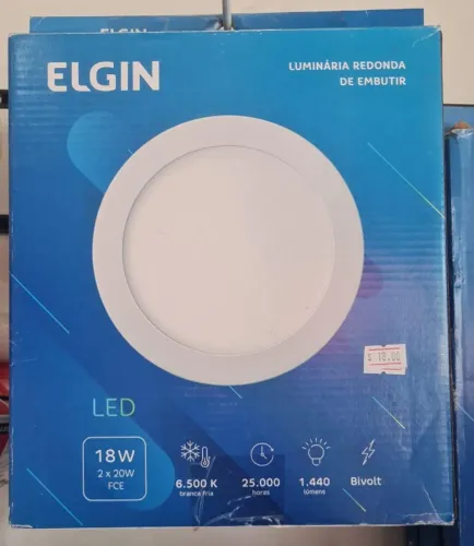 LUMINARIA LED EMBUTIR VARIOS TAMANHOS
