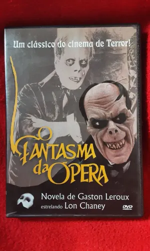 DVD Original O Fantasma da Ópera (1925) - Clássico do Terror