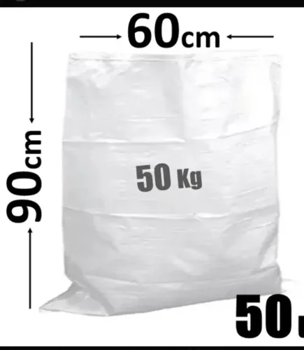 SACOS DE FIBRA 50 E 60 KG . USADOS E LIMPOS  