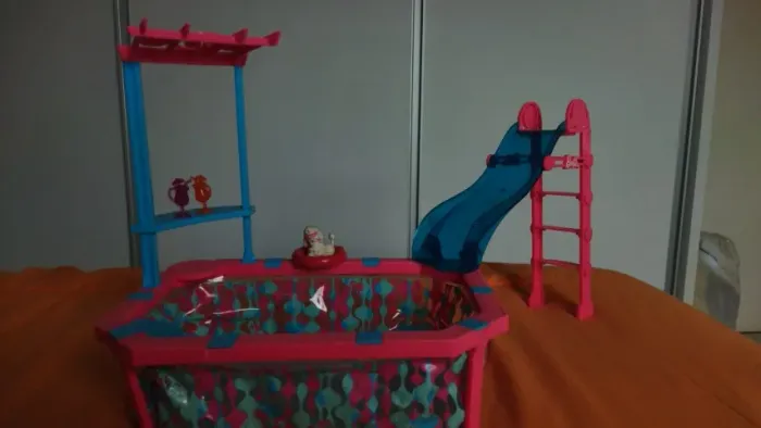 Piscina da Barbie - Conjunto com acessórios (original)