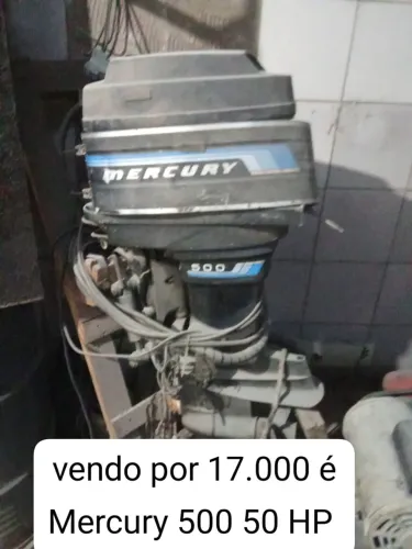 Motor barco mercury 500 50hp
