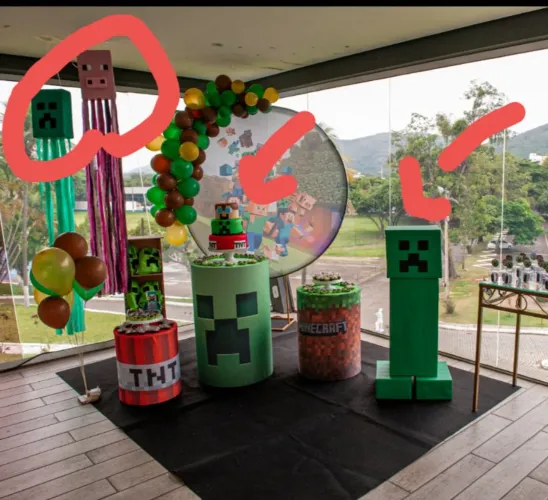 Kit Festa Minecraft 